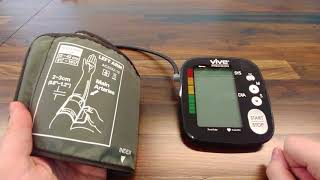 How Do I Set Up My Blood Pressure Monitor  Vive Precision  DMD1001 [upl. by Areta]