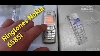 Ringtones Nokia 6585i Relembrando toques originais 13 Comprados da operadora a pedido de incritos [upl. by Mavis]