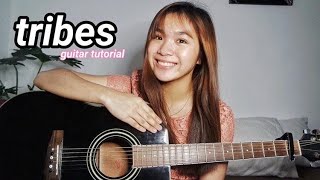 guitar tutorial  tribes [upl. by Atinar876]