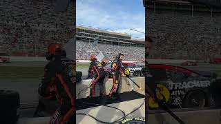 Practice vs real NASCAR pit stop racing [upl. by Nyloc]