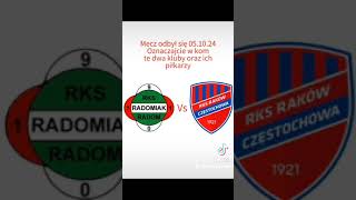 Radomiak Radom VS Raków Częstochowa 051024r [upl. by Horlacher]