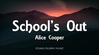 Alice Cooper  Schools Out Lyrics [upl. by Mode785]