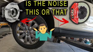 Wheel Bearing Noise OR Brake Noise OR Both [upl. by Akenal]