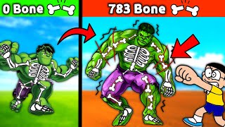 Nobita Break Every Bone of Hulk 😱  Funny Game 😂 [upl. by Naitsyrk]