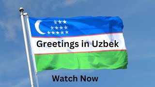 Learn Uzbek Daily uses words  Learn how to speak Uzbek [upl. by Eki]