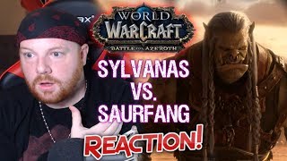 Saurfang vs Sylvanas  Krimson KB Reacts  Battle for Azeroth Reactions [upl. by Ludba]