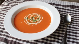 Tomato Bisque  Creamy Tomato Soup Recipe [upl. by Yentirb]