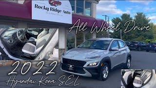 2022 Hyundai Kona SEL AWD Cyber Gray [upl. by Aihcats]