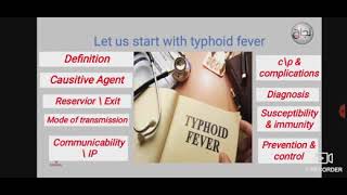 Typhoid amp paratyphoid fever community L18 revision [upl. by Schaumberger]