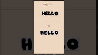 Text outline tip in Adobe Illustrator tutorial for begginers [upl. by Garvin770]