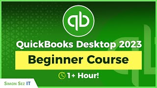 How to Use QuickBooks Desktop 2023 for Beginners  1 Hour QuickBooks Tutorial [upl. by Brina189]