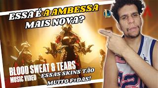 Blood Sweat amp Tears ft Sheryl Lee Ralph  Videoclipe oficial  League of Legends  REACT [upl. by Annavas580]