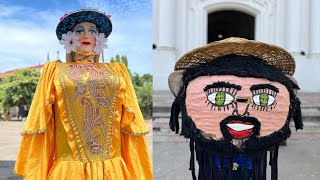 La gigantona un ícono tradicional de la ‘Gritería Chiquita’ en León [upl. by Nolyak]