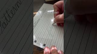 Fastidious traditional cursive handwriting methods Palmer method of penmanship old fashioned [upl. by Amieva]