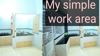 Kitchen design tipsWorking kitchen with smokeless woodfire stoveSimple kitchen design [upl. by Aryan]