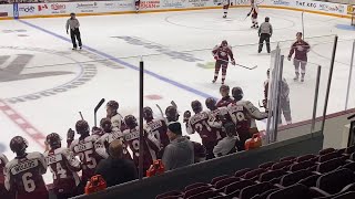 Peterborough Petes Training Camp Scrimmage team MAROON GOAL [upl. by Akenet]