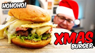 DER WEIHNACHTSMANN WILL AUCH EINEN  XMAS BURGER  SO LECKER WIRD WEIHNACHTEN [upl. by Drusie734]