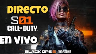 🔴 Jugando la Temporada 1 Desbloqueo de Camuflaje y Prestigio  Call of dutyBlack Ops 6 [upl. by Leisam]