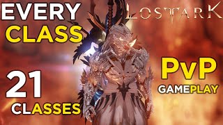 Lost Ark PvP Gameplay All Classes  21 Classes [upl. by Aicina753]