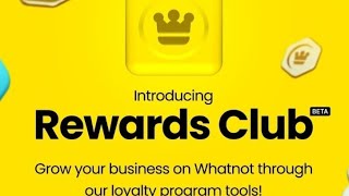 WHATS THE WHATNOT REWARDS CLUB whatnotseller whatnotselling onlinebusiness [upl. by Onivag333]