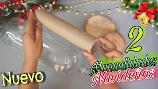 TRANSFORMA TU HOGAR con IDEAS NAVIDEÑAS ÚNICAS FÁCILES y ECONÓMICAS 2 Increíbles Ideas 🎄 [upl. by Alana4]