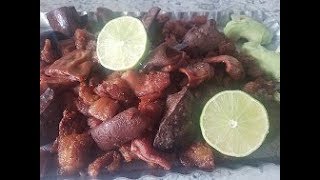 CHICHARRONES DE LONJA DE PUERCO ESTILO SINALOENSE [upl. by Fae]