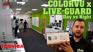 Hikvision ColorVu Camera with LiveGuard function DS2CD2047G2LUSL [upl. by Enrobyalc]