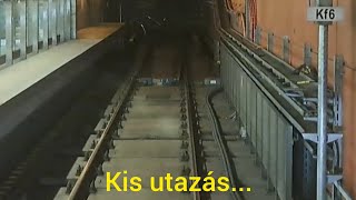 BEMUTATOM HOGY MIT LÁTHATSZ AZ M4 METRÓRÓL Kelenföld vasútállomás MFővám tér M [upl. by Eerised381]