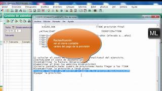 Tutorial de contabilidad y contaplúscómo contabilizar provisión costes de desmantelamiento45 [upl. by Lohrman]