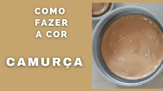 Como fazer a cor Camurça Misturas de cores Vídeo 2 [upl. by Kirima]