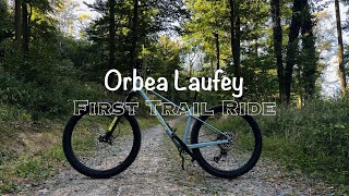 Orbea Laufey H30 2024  First Trail Ride [upl. by Hallee]