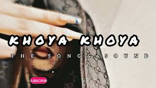 Khoya Khoya  Full Audio Song  Slowed and Reverb  Tranding Song 2024 [upl. by Akihdar]