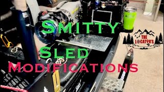 Smitty sled modifications thelocatorsoutdoors icefishingsled smittysled [upl. by Javed947]