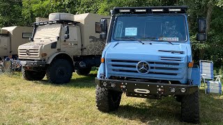 Unimog auf Reisen Impressionen vom 10 Weltenbummlertreffen [upl. by Ecinwahs]