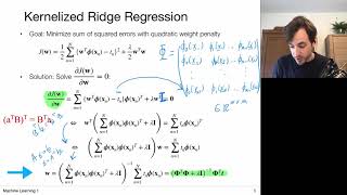 111 Kernelizing Linear Models UvA  Machine Learning 1  2020 [upl. by Lorenzo]