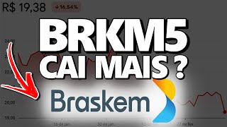 BRASKEM BRKM5 AFUNDOU VALE A PENA COMPRAR BRASKEM EM 2023 [upl. by Matt]