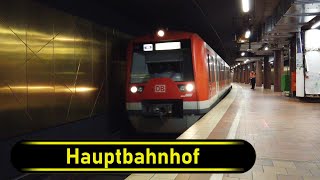 SBahn Station Hauptbahnhof  Hamburg 🇩🇪  Walkthrough 🚶 [upl. by Bergwall]