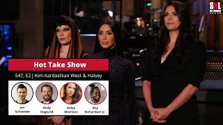 Kim Kardashian West  Halsey Hot Take Show  S47 E2  The SNL Saturday Night Live Network [upl. by Iraam]