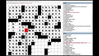 Los Angeles Times LAT Crossword Puzzle 06052024 [upl. by Laks510]