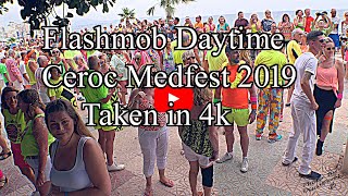 Ceroc Medfest 2019 Part 3 of 7 Flashmob Daytime Taken in 4K [upl. by Laumas890]