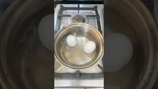 Easy way to peel boiled eggs 🥚⚡️ [upl. by Bedelia]