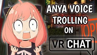 ANYA VOICE TROLLING ON VRCHAT  quotCsama Being Csamaquot [upl. by Lyndes719]