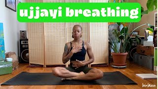 Updated Ujjayi Breathing Tutorial  Releases Tension Calms the Mind [upl. by Inami154]