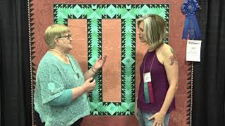 Bethanne Nemesh Wins 1st Place at AQS QuiltWeek – Fall Paducah [upl. by Atiuqehs]