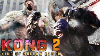 KONG 2 King Of Hollow Earth Teaser 2024 With Brie Larson amp Terry Notary [upl. by Elsy]