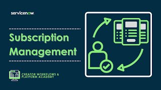 Platform Academy Session 8 Subscription Management [upl. by Iron]