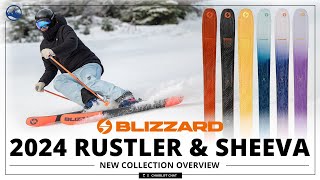 2024 Blizzard Rustler and Sheeva Ski Collection Overview with SkiEssentialscom [upl. by Sherard]