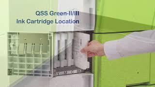 QSS Green Series Ink Cartridge Replacement [upl. by Dnaleel]