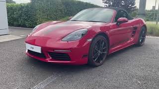 718 Boxster Style Edition  Carmine Red  24 Plate [upl. by Lienaj]