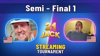 🔴MINDBLOWING 21 JACK semifinal jjrwc81 vs eve303🔴 [upl. by Reivilo576]